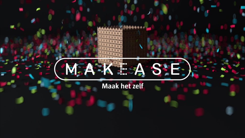 makease title screen from animation by lion beach